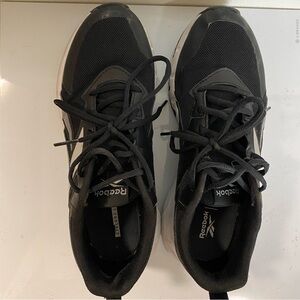 Reebok Black Athletic Sneakers